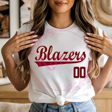 Blazers Baseball Swoosh Shirts